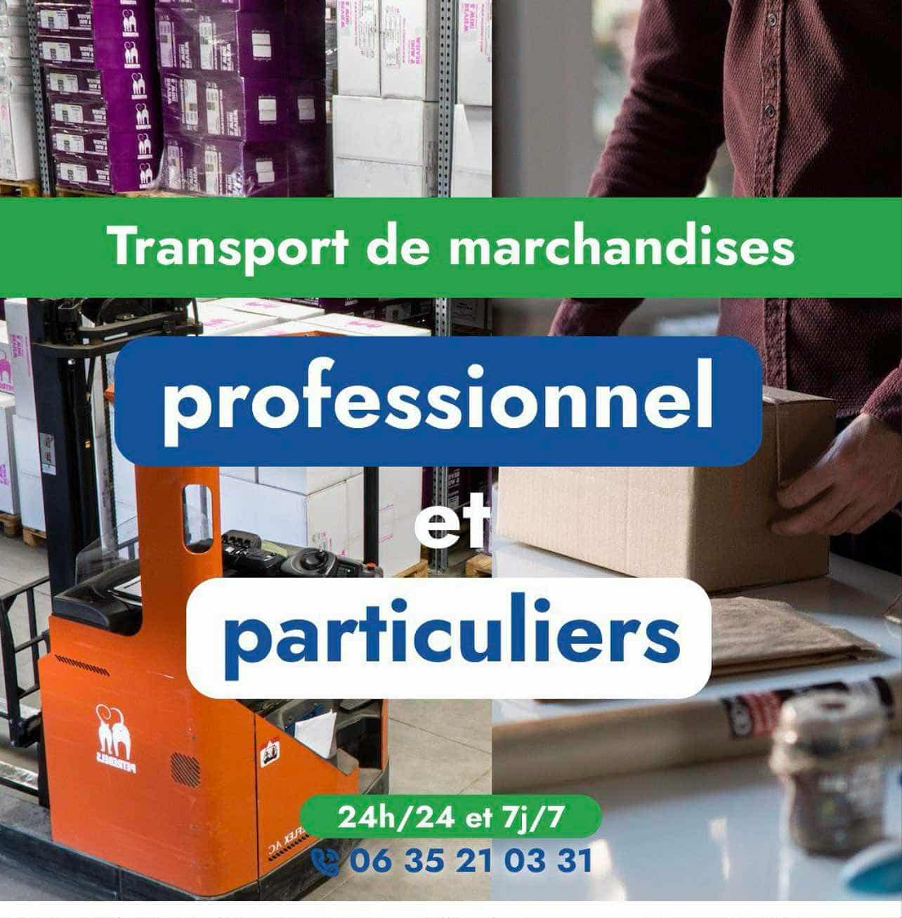Camion de transport JSK en route